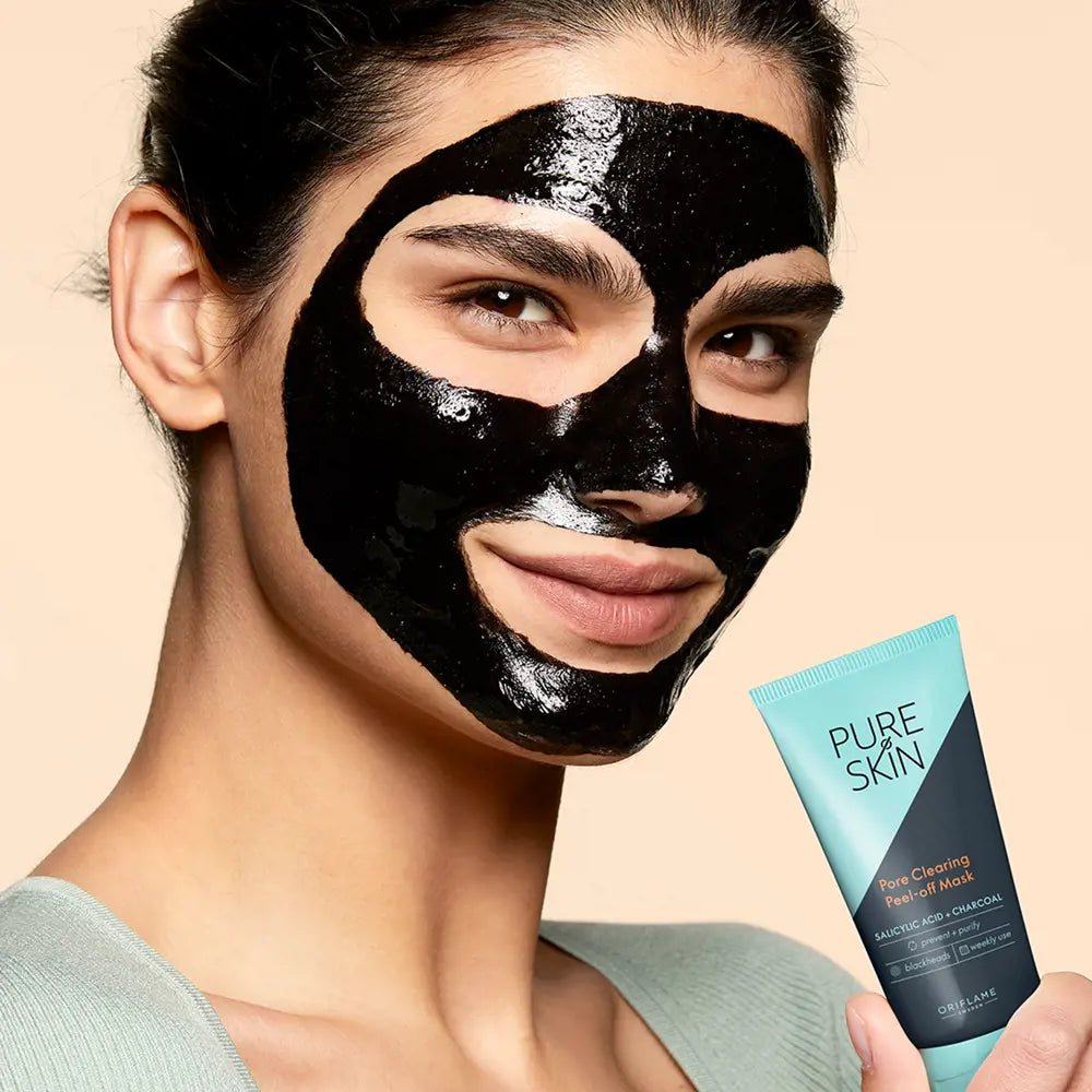 Mascarilla de Carbón Peel-Off Pure Skin