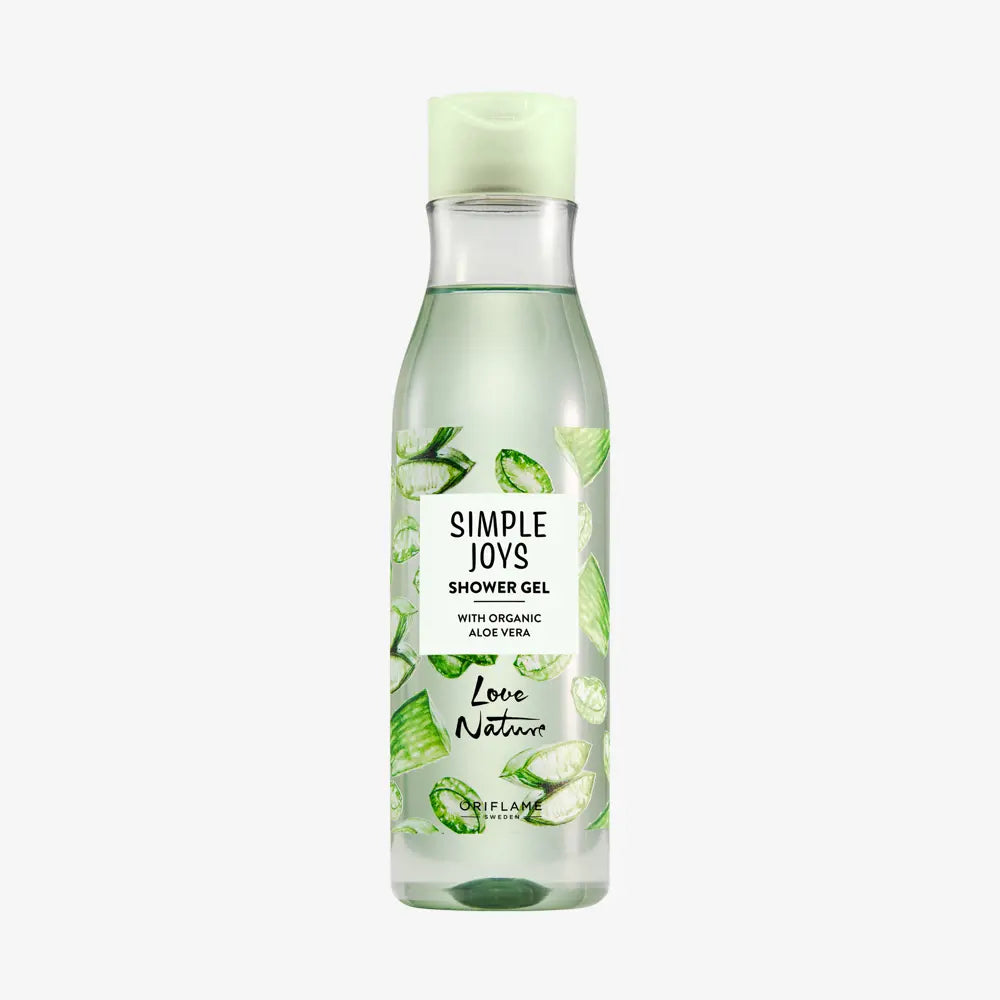 Gel de Ducha con Aloe Vera Orgánico Simple Joys Love Nature
